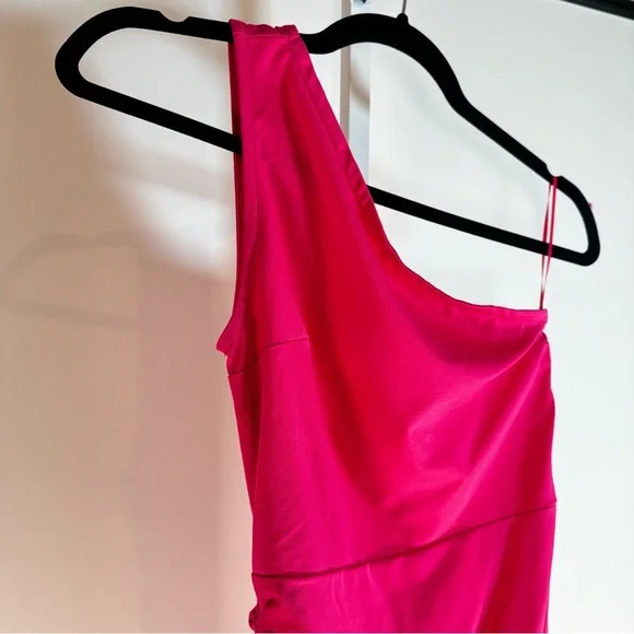 Sarin Mathews Womens One Shoulder Ruched Bodycon Dress. Size xs. - Picture 14 of 17